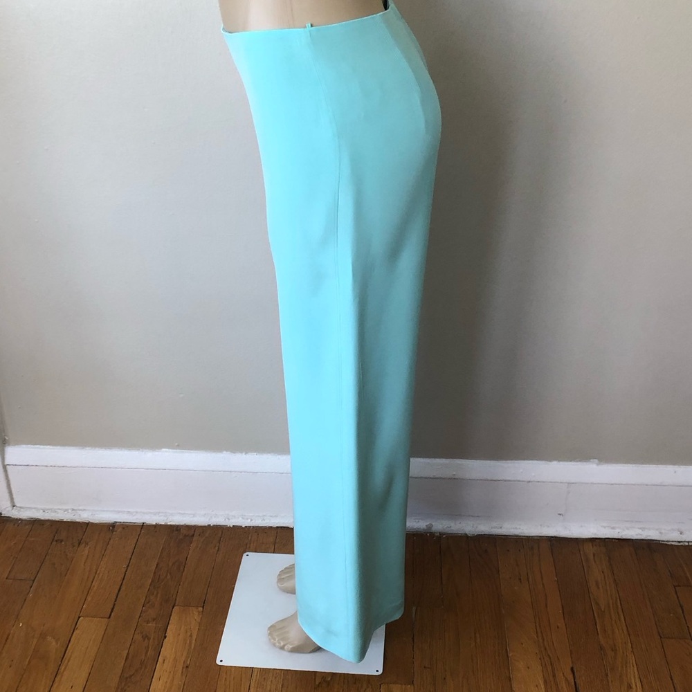 Ralph Lauren Black Label Y2K Low-Rise Silk Flared Pants - Picture 2 of 11